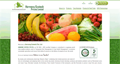Desktop Screenshot of harmonyecotech.com